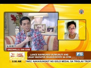 Lance Raymundo won't sue gym, trainer