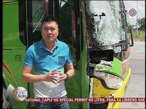 7 hurt in bus-jeepney collision on Commonwealth