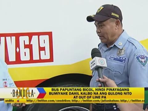 More buses not allowed to travel as Holy Week nears