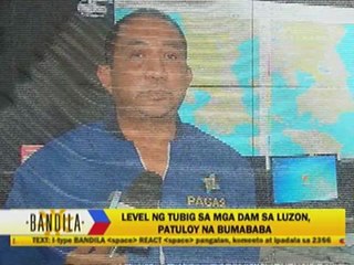 Water level in Luzon dams dropping