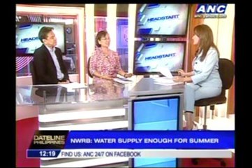 Water supply enough for summer - NWRB