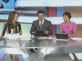 Giant hot air ballons float in Pampanga's skies