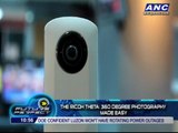 Ricoh camera takes 360 degree panoramic shots