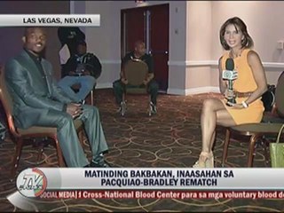 Bradley: Pacquiao clash won't last 12 rounds