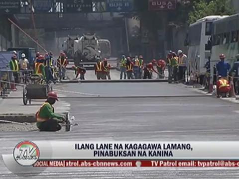 Delayed EDSA re-blocking causes heavy traffic