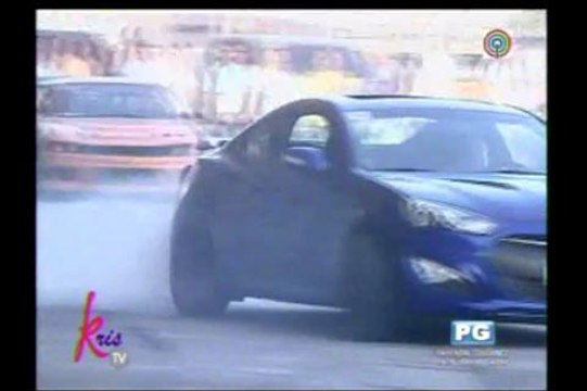 Kris tries drifting with Atoy Llave