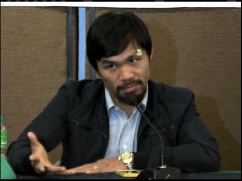 WATCH: Pacquiao has message for Henares, BIR