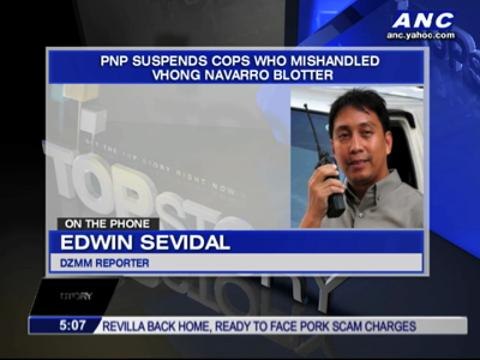 PNP recommends suspension of SPD cops in Vhong case