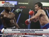 Analysts: Time for Pacquiao-Mayweather fight