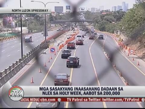 Heavy traffic expected at NLEX, SLEX