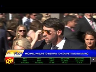 Phelps to return to competitive swimming