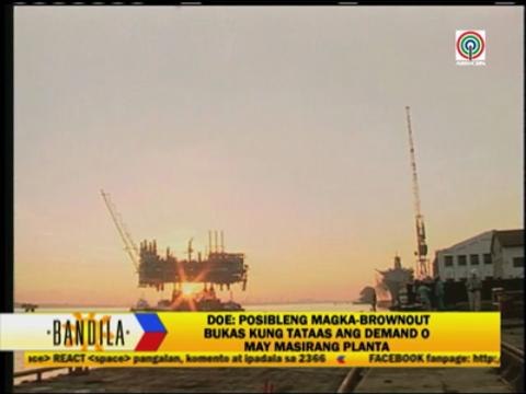 Holy Week brownouts loom