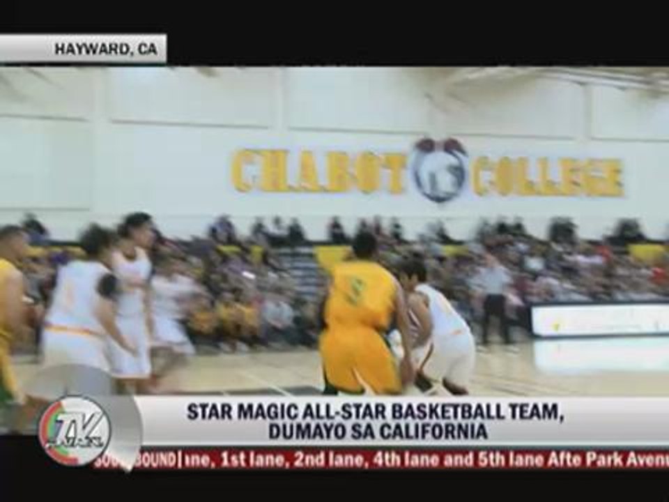 Kapamilya stars thrill basketball fans in US