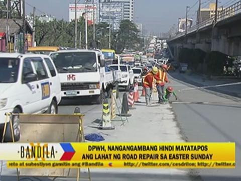 MMDA moves EDSA reblocking to Holy Wednesday