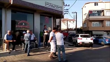 Tekirdağ'da şaşkınlık veren kaza...Otobüs ile otomobilin arasında sıkıştı