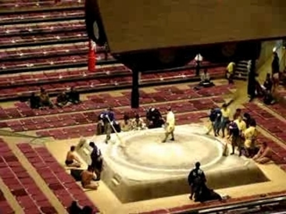 Preparation dohyo