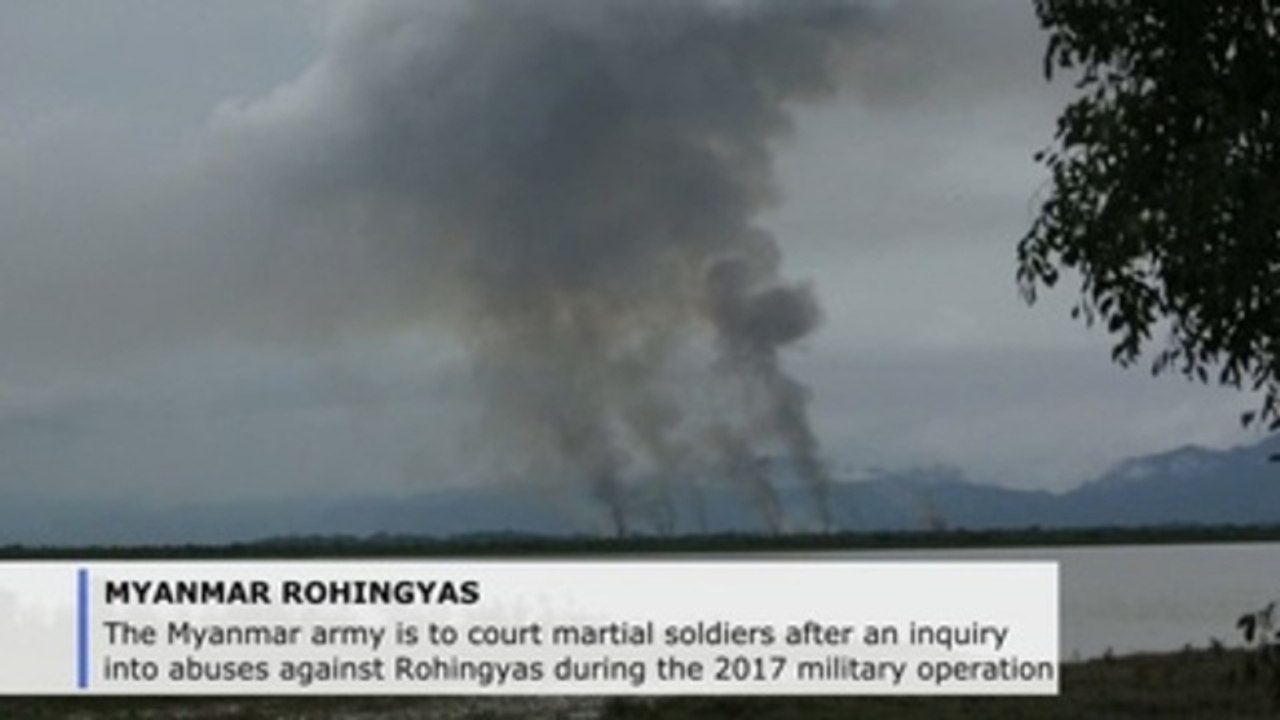 Myanmar soldiers to be court-martialed for abuses against Rohingyas