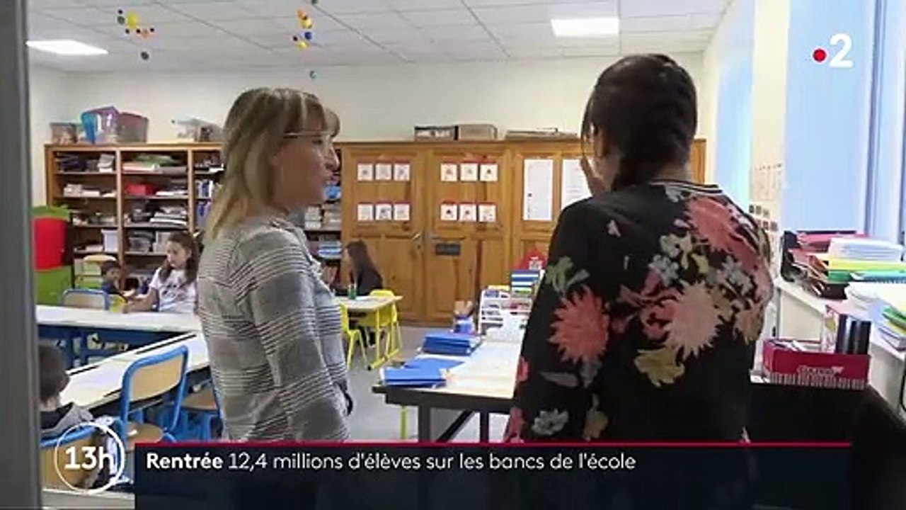 Rentrée scolaire : 12,4 millions d'élèves font leur retour sur les bancs de l'école