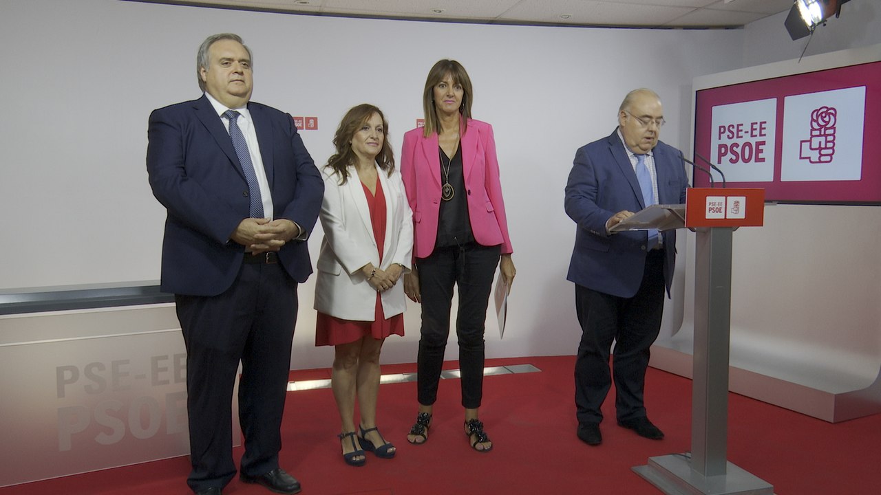 La secretaria general del PSE-EE, Idoia Mendia