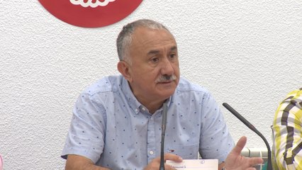 UGT insiste en que debe haber "un programa de gobierno"