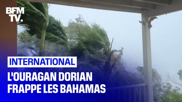 L'ouragan Dorian frappe de plein fouet les Bahamas