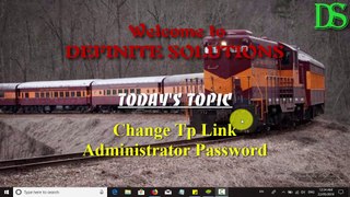 How to Change TP-Link Admin Password in Windows 10