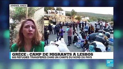 600 réfugiés transférés dans un camps au nord de la Grèce