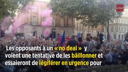 Brexit : face à la fronde, Boris Johnson durcit le ton