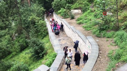 Sümela Manastırı’ndaki restorasyon çalışması devam ediyor
