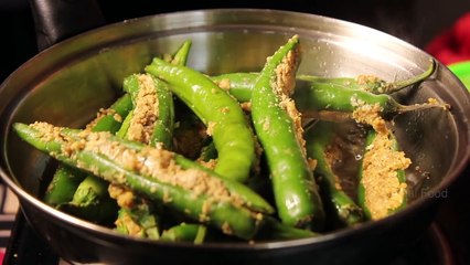 PacchiMirchi Pulao - Andhra Style Green Chilly Pulao - Easy Simple Pulao