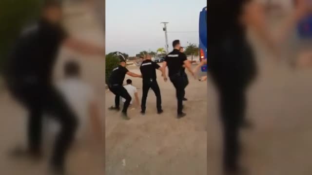 Un joven acaba en el hospital tras una pelea con los porteros de una discoteca en Murcia