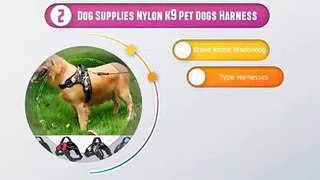 Nylon Heavy Duty Padded Dog Harness