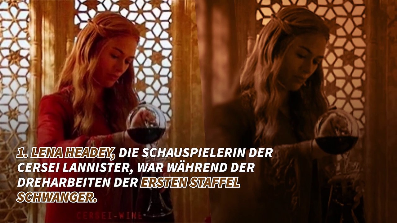 9 Anekdoten über die Serie Game of Thrones