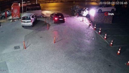 Hırsızlık çetesinin nefes kesen operasyonla yakalanma anı kamerada