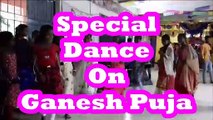 Special dance by Aadibasi  Girl Students on the ganesh puja occasion-2019-Hardoli-Borigumma-koraput-Odisha-India
