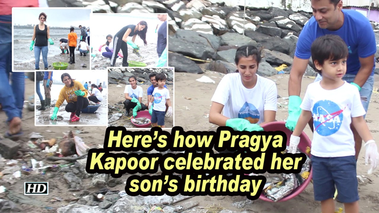 Here's how Pragya Kapoor celebrated her son's birthday