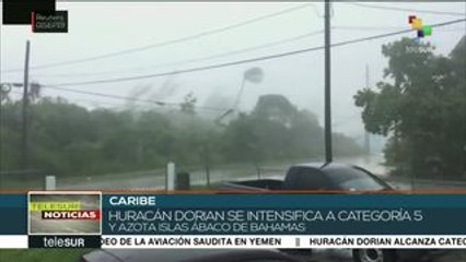 Huracán Dorian podría afectar a 250 mil personas en Bahamas