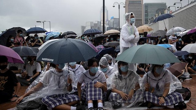 Back to school: Hong Kong students boycott class as part of ongoing protests
