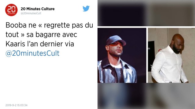 « Je regrette pas du tout » : Booba revient sur sa bagarre avec Kaaris à Orly