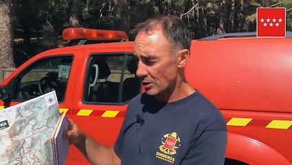 Bomberos peinan las dehesas de Cercedilla en busca de Blanca Fernández Ochoa