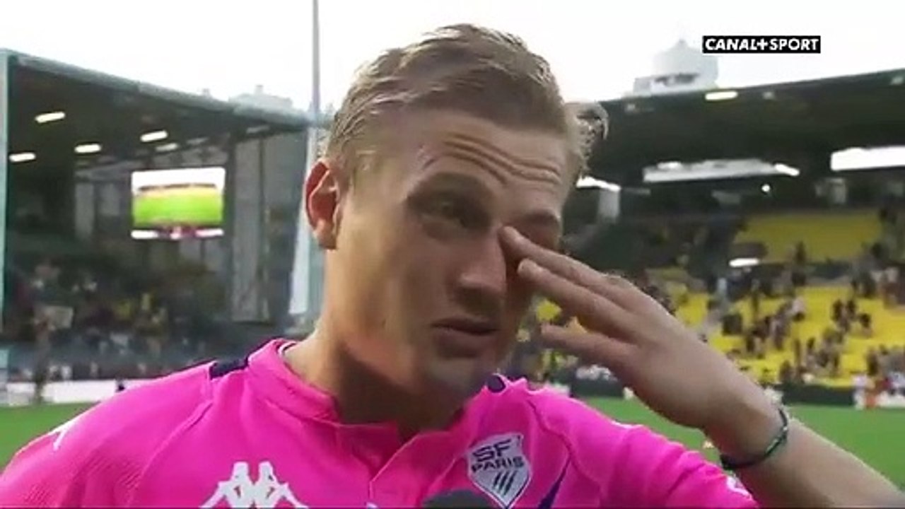 Les excuses de Jules Plisson après la défaite face à La Rochelle