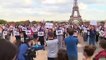 Au Trocadéro, un hommage de 100 femmes aux victimes de féminicides