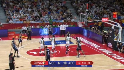 كرة سلة: كأس العالم 2019: نيجيريا 81 -94 الأرجنتين