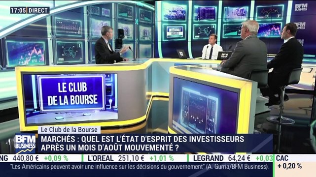 Le Club de la Bourse: Vincent Lequertier, Julien Nebenzahl, Bertrand Puiffe et Mickaël Jacoby - 02/09