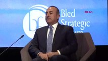 Çavuşoğlu, 'yol ayrımındaki çok taraflılık' panelinde konuştu