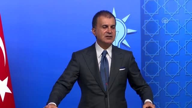 AK Parti Sözcüsü Ömer Çelik: (Doğu Akdeniz) AB mahalle dayanışması içerisinde