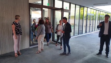 Godarville Rentrée des classes les enseignants vont à la rencontre des parents