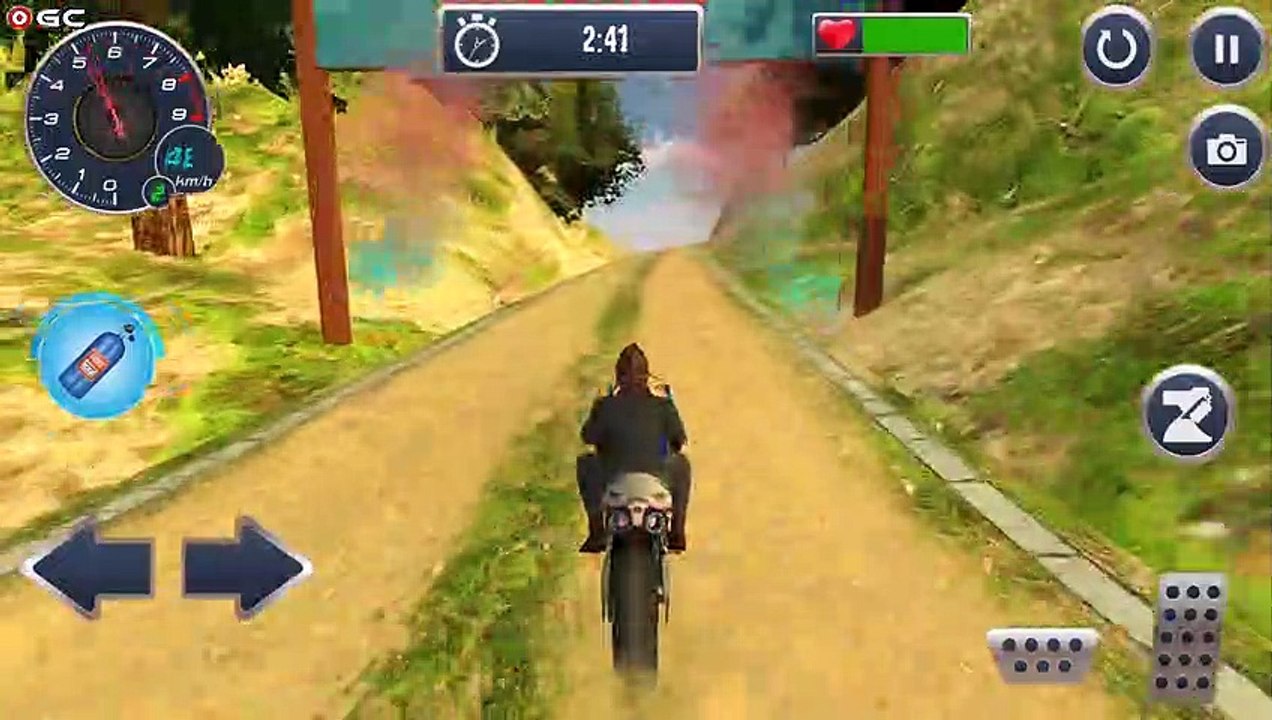 Offroad Motorbike Stunts Rider - Motor Racer Games - Android Gameplay Video