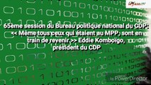 Vie des partis  Le CDP se prépare pour le retour de Blaise Compaoré