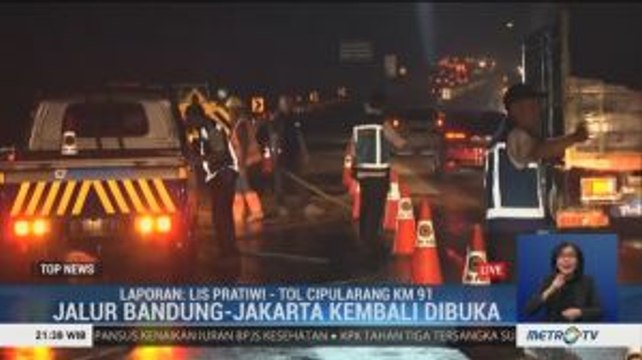 Kecelakaan di Tol Cipularang, 3 Kendaraan Belum Dievakuasi